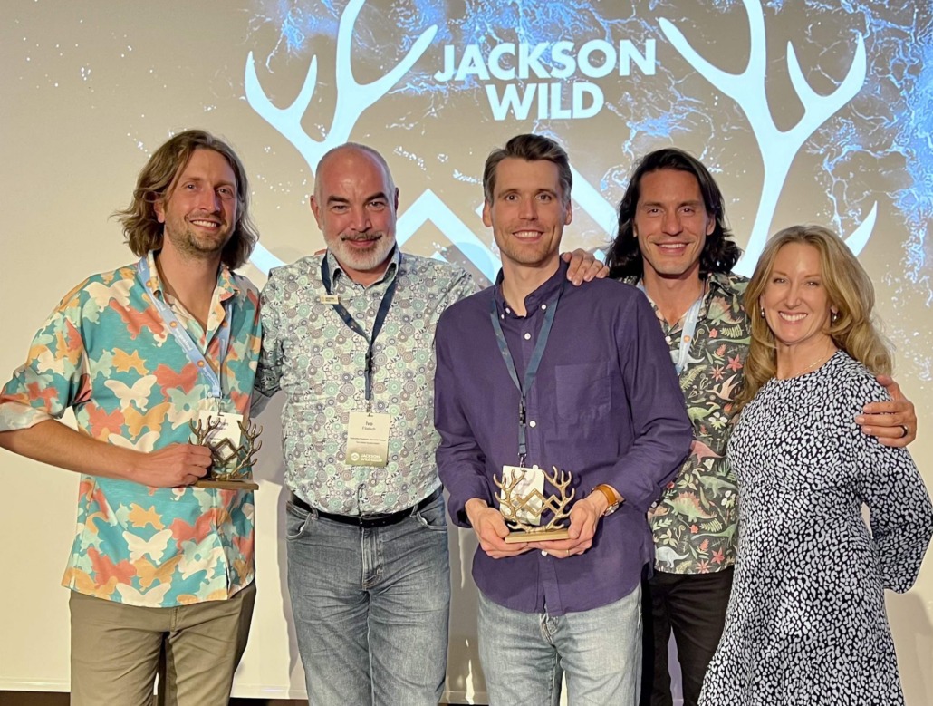 Neil Losin (Writer and Director – DaysEdge), Ivo Filatsch (Executive Producer – Terra Mater Studios), Ian McLeod (Composer – Cleod9 Music, LLC), Nathan Dappen PhD (Writer and Director – DaysEdge), and Tria Thalman (Executive Producer – Smithsonian Channel)Winner “Original Music Score”
(c) Grace Bowie