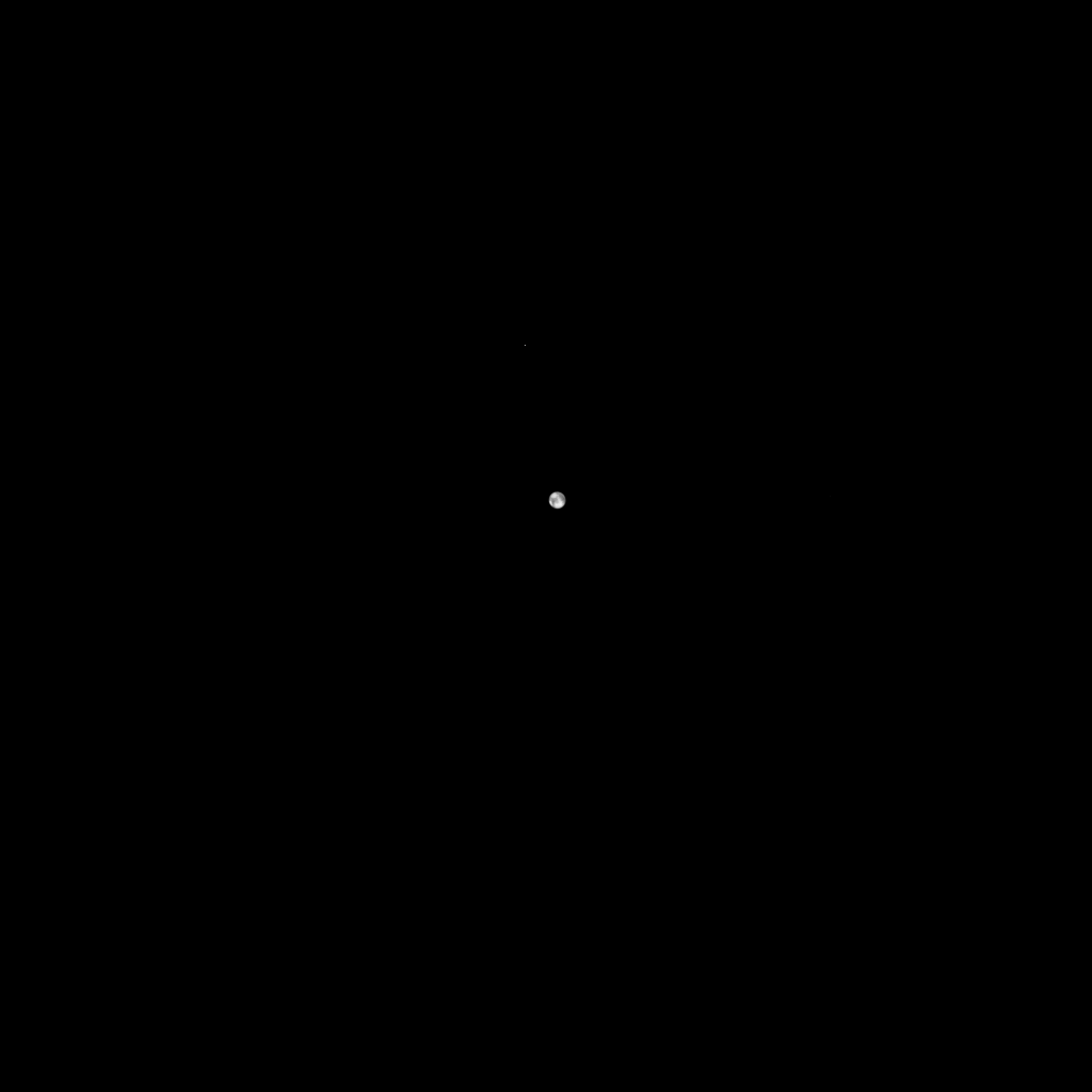 This Mars image was acquired by Hera’s Asteroid Framing Camera, a 1020x1020 black and white imager used for both navigation and science, on Wednesday 6 March 2025. Hera is moving towards Mars at a velocity of 9 km/s and will come to around 5000 km of the red planet’s surface. Hera’s flyby has been designed to take it close to Deimos, the smaller of Mars’s two moons. In the first scientific use of Hera’s instruments, the spacecraft will image Deimos from approaching 1000 km away.